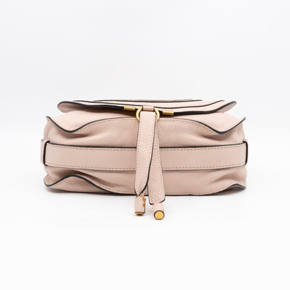 Marcie Medium Crossbody Bag Rose Dust Leather