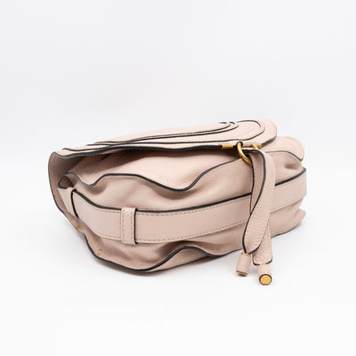 Marcie Medium Crossbody Bag Rose Dust Leather