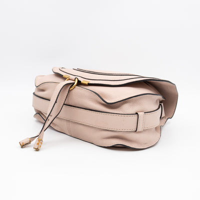 Marcie Medium Crossbody Bag Rose Dust Leather