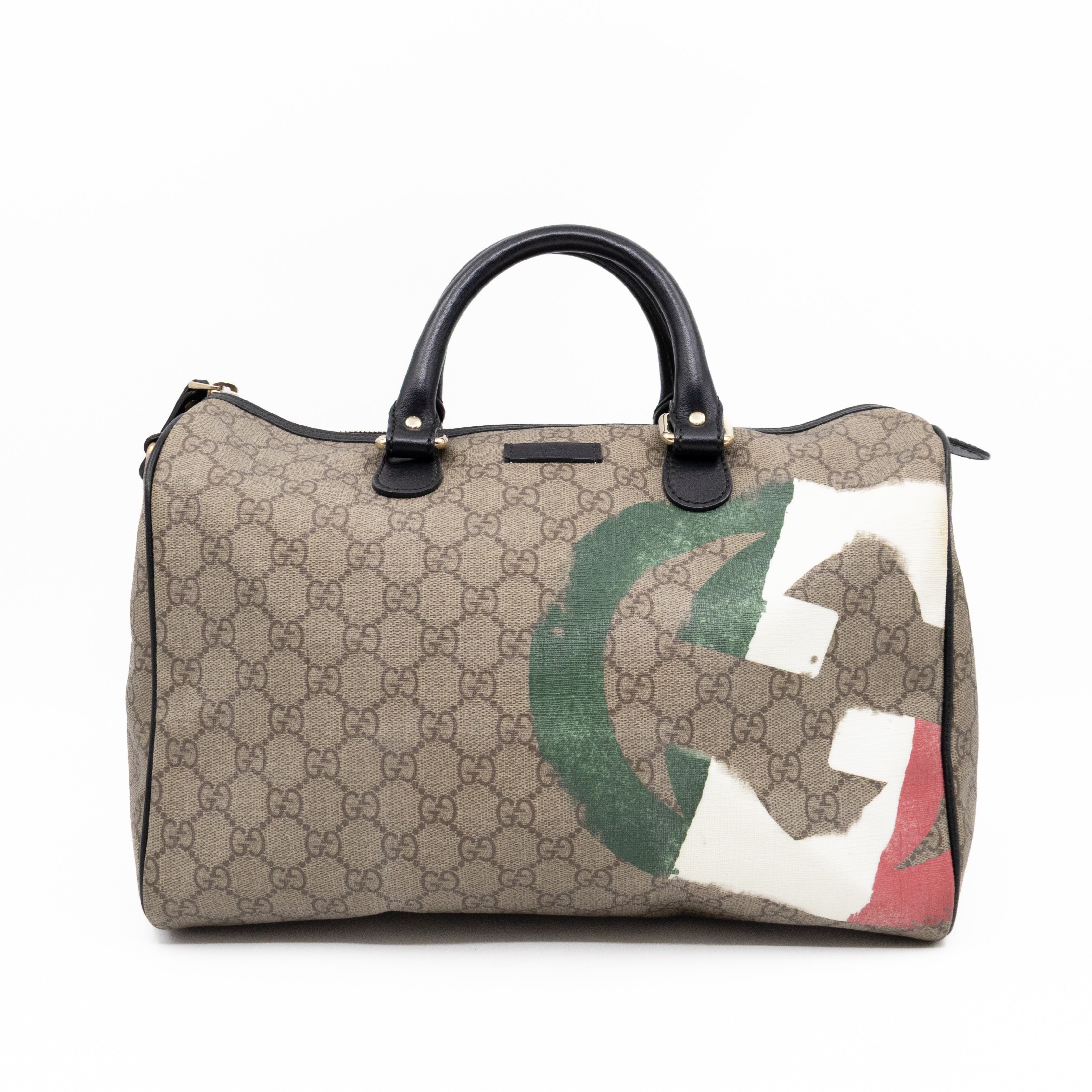 Unicef Joy Boston Bag GG Supreme Canvas