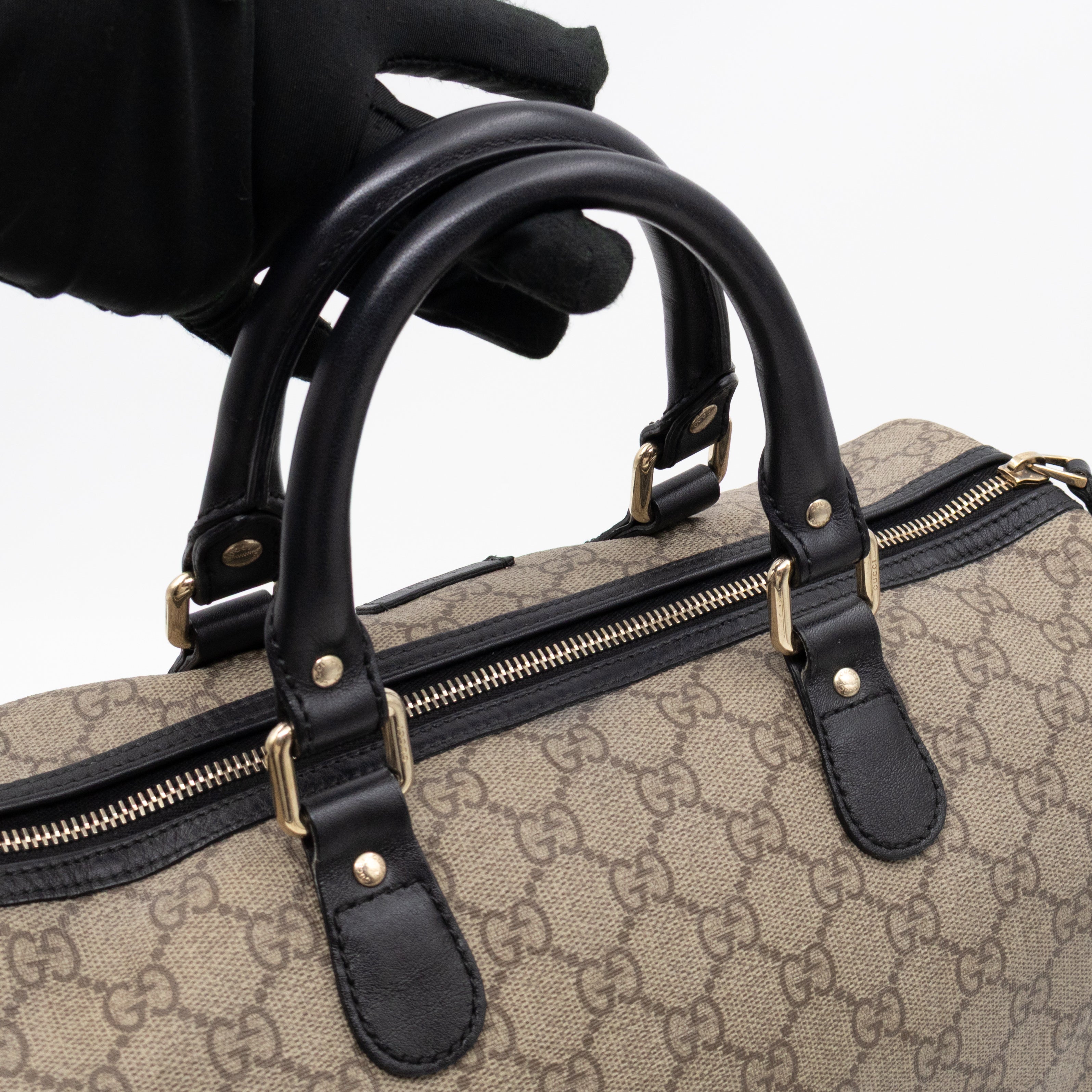 Unicef Joy Boston Bag GG Supreme Canvas