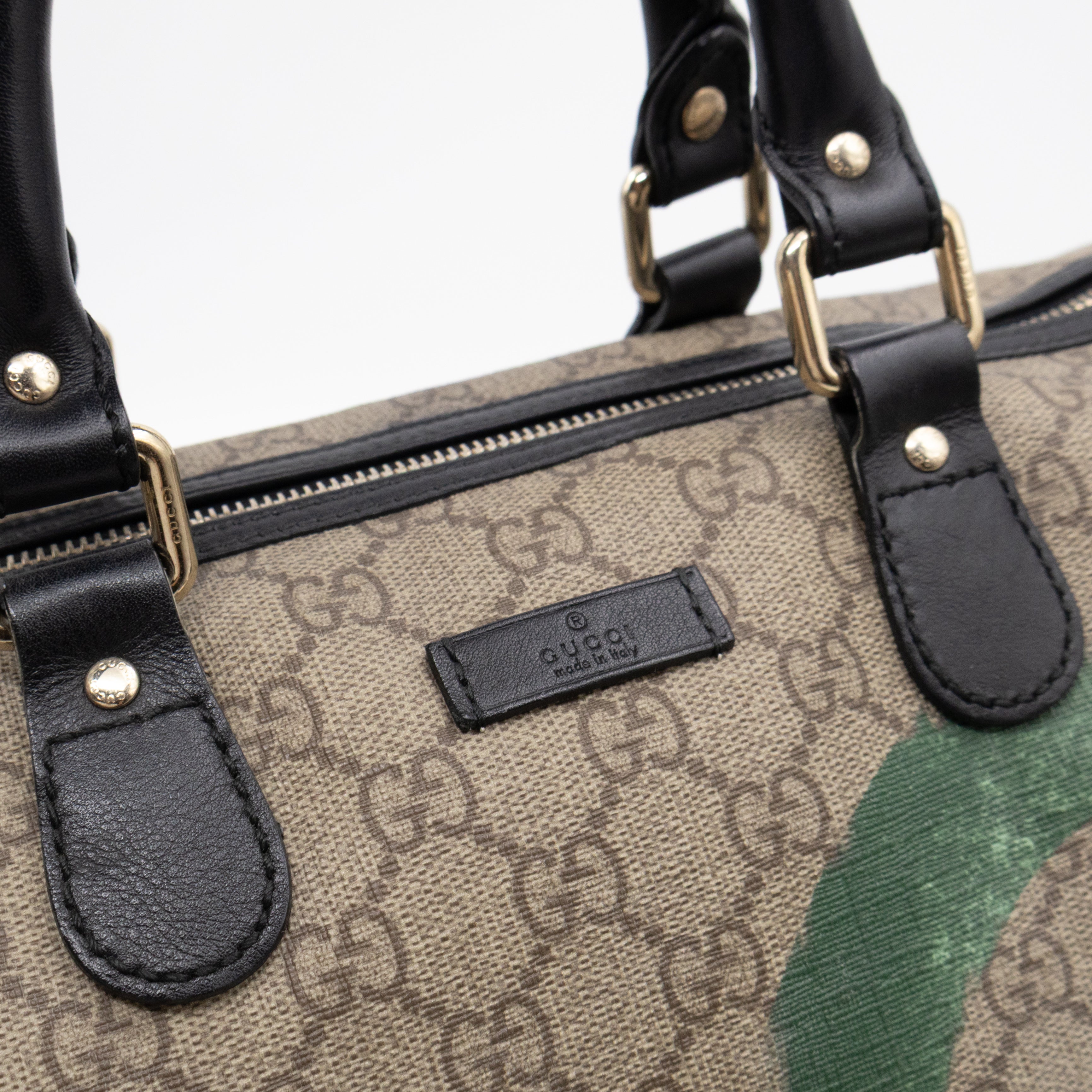 Unicef Joy Boston Bag GG Supreme Canvas