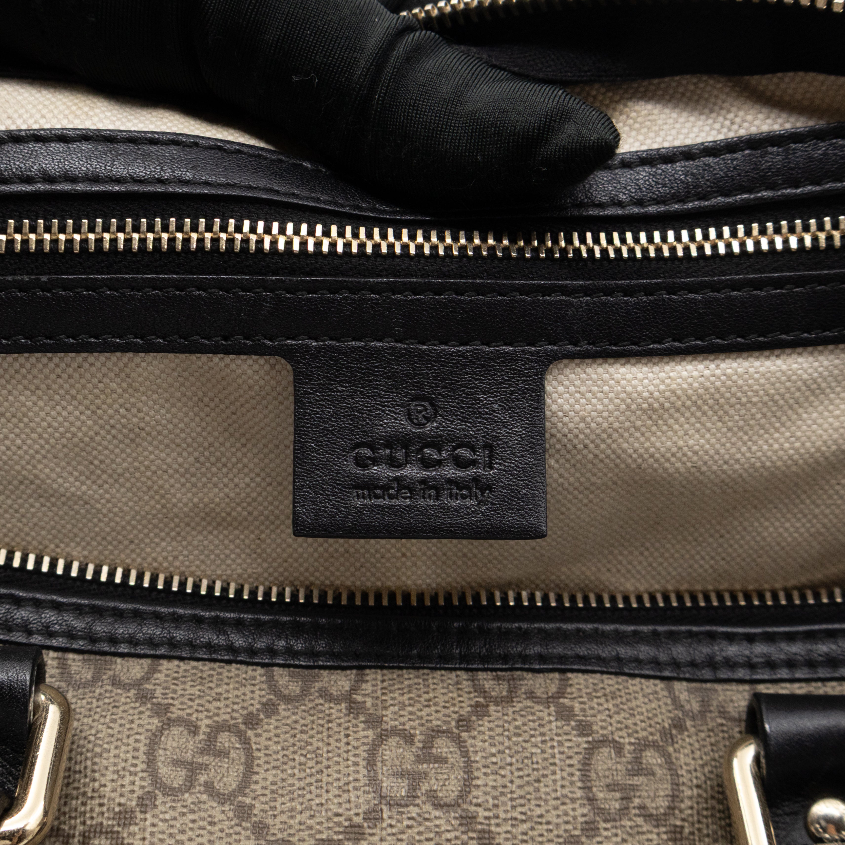 Unicef Joy Boston Bag GG Supreme Canvas