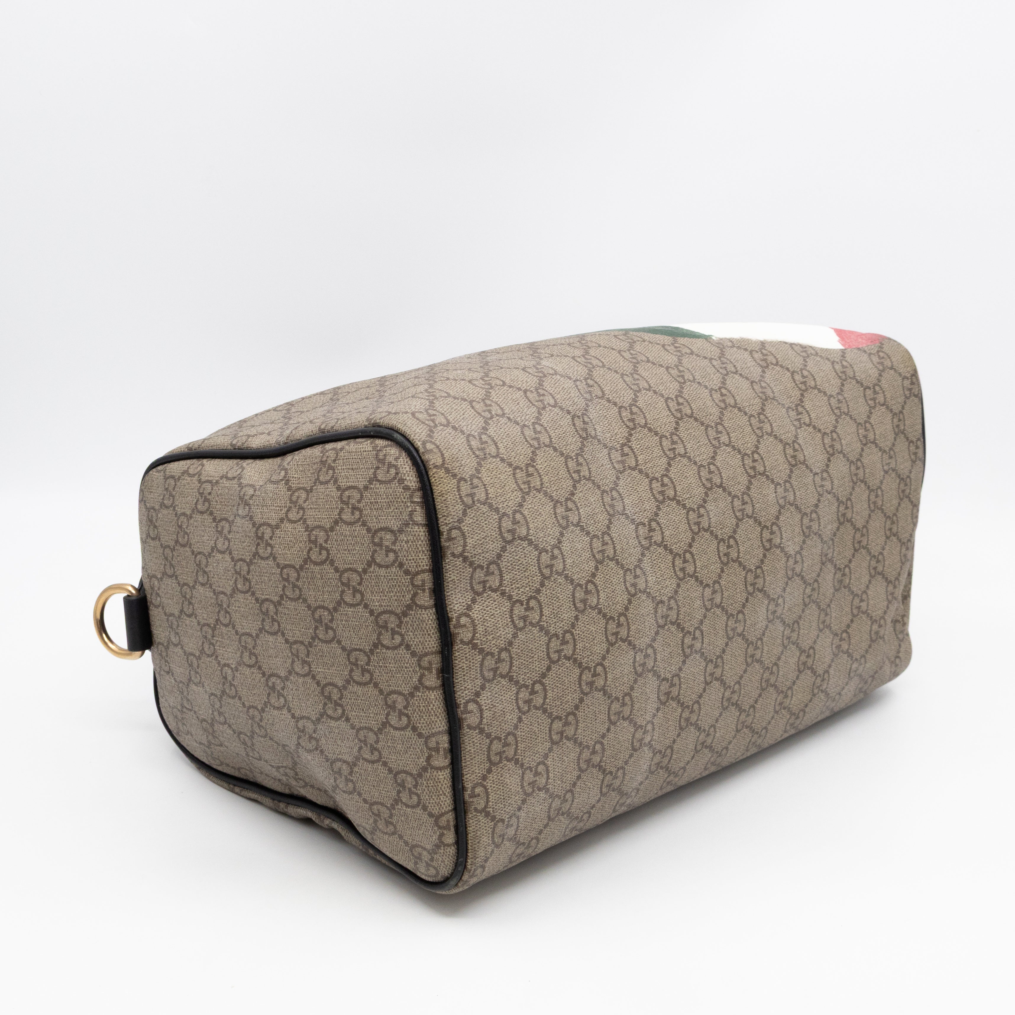 Unicef Joy Boston Bag GG Supreme Canvas