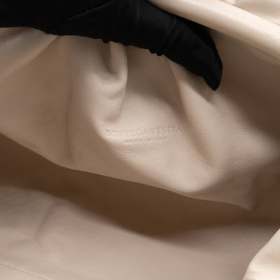 The Pouch Smooth Beige Leather