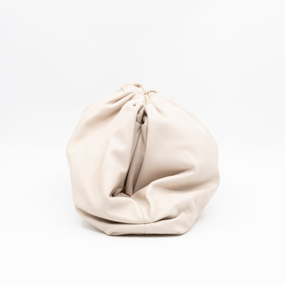 The Pouch Smooth Beige Leather