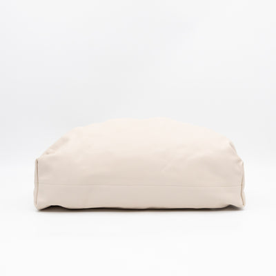 The Pouch Smooth Beige Leather