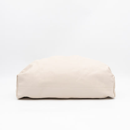 The Pouch Smooth Beige Leather