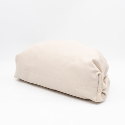 The Pouch Smooth Beige Leather