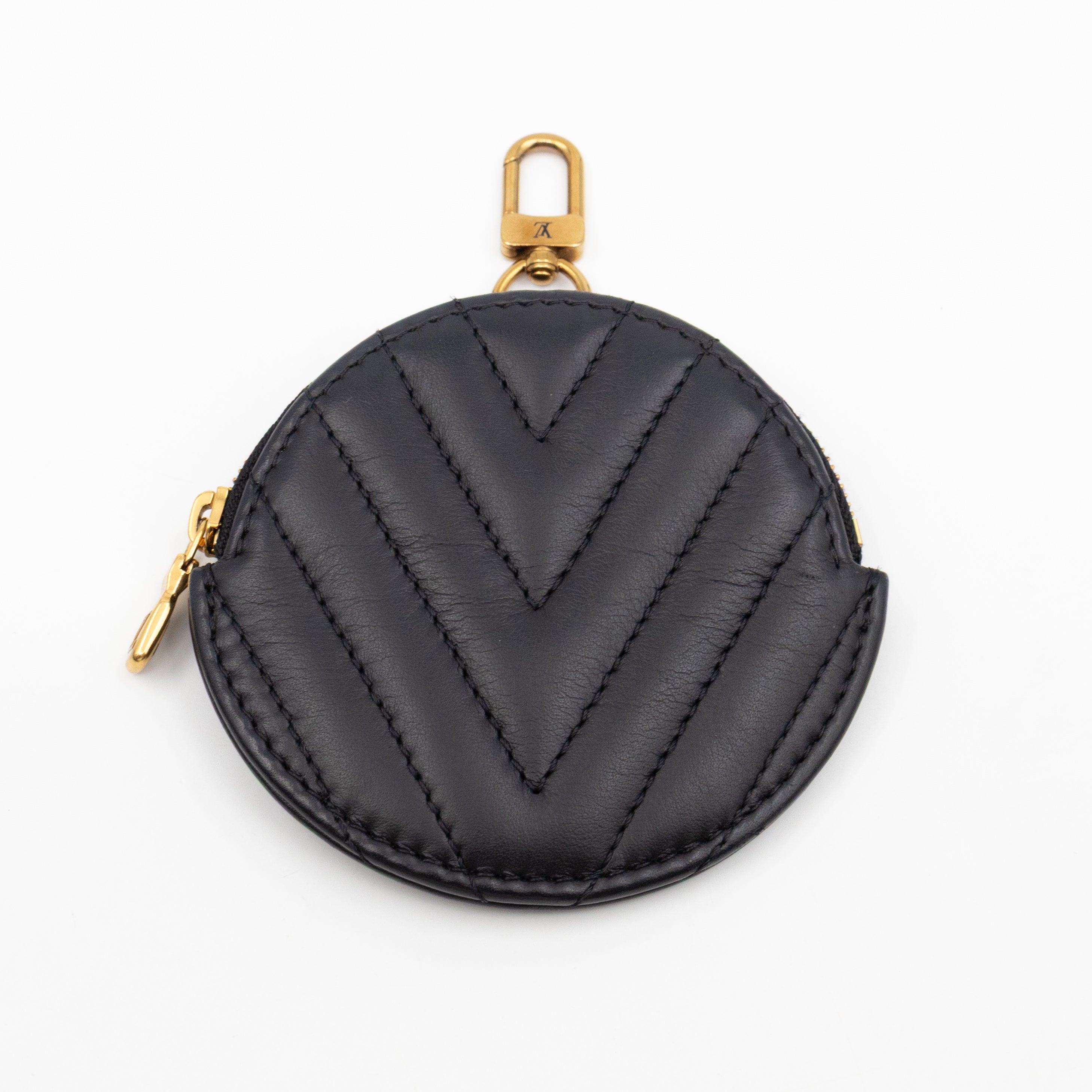 New Wave Multi Pochette Black Leather