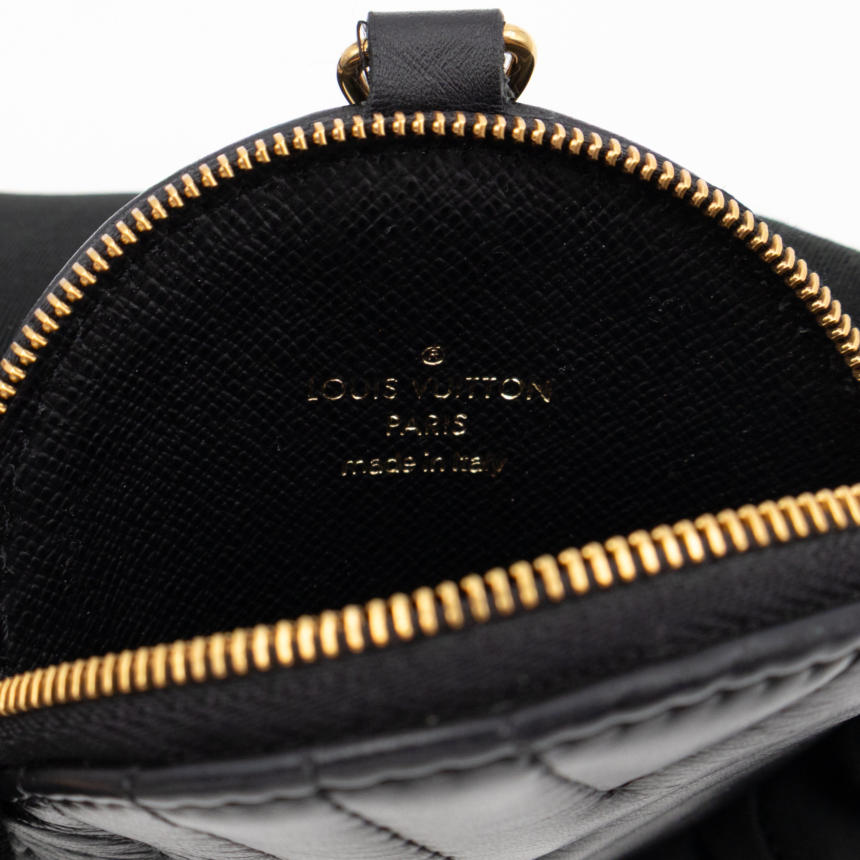 New Wave Multi Pochette Black Leather