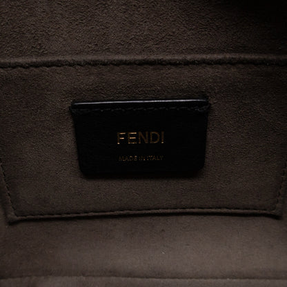 Camera Case Shoulder Bag Black Leather