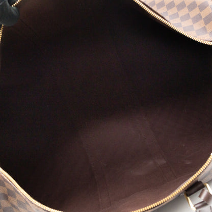 Keepall 55 Bandouliere Damier Ebene