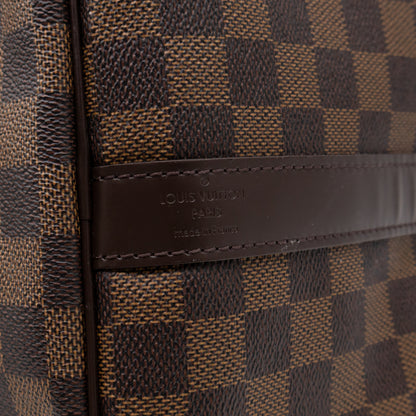 Keepall 55 Bandouliere Damier Ebene