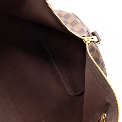 Keepall 55 Bandouliere Damier Ebene