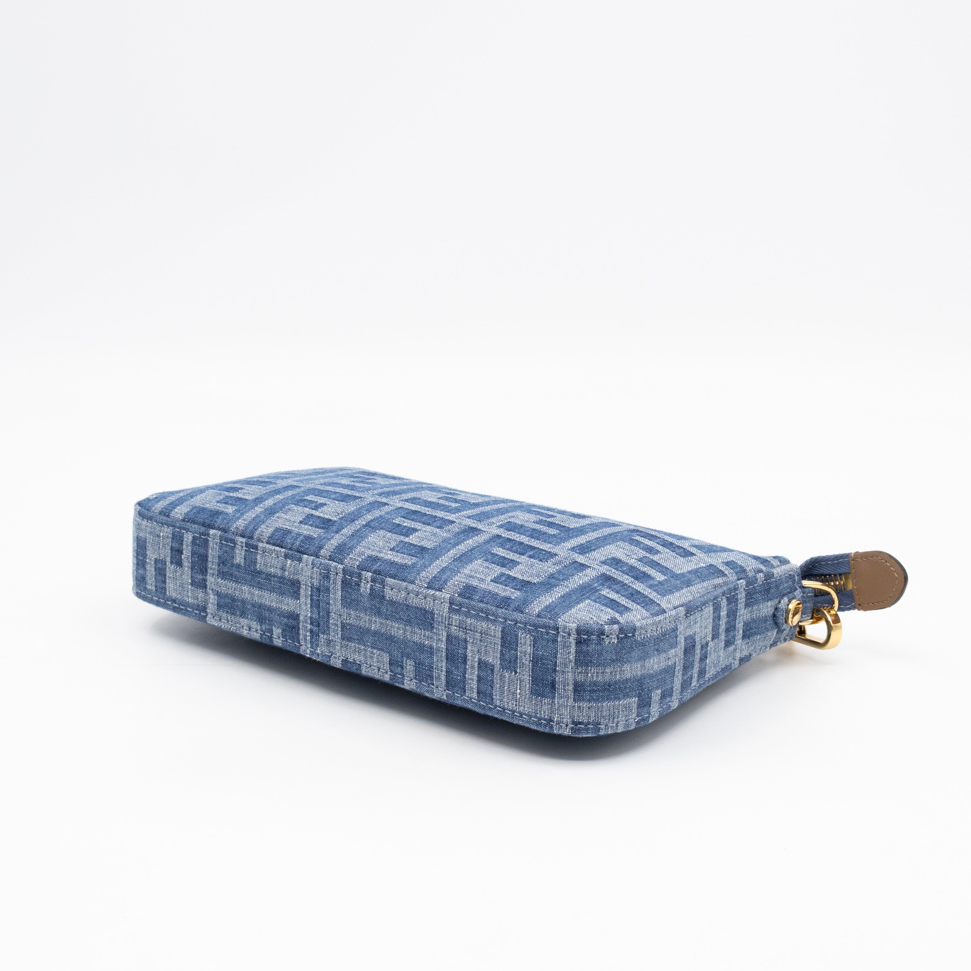 Baguette Pouch Blue Denim