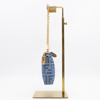 Baguette Pouch Blue Denim