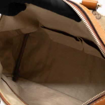 Web Boston Bag GG Supreme Orange