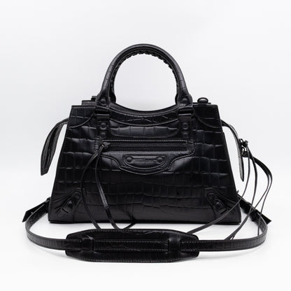 Neo Classic City Small Black Semi Shine Leather