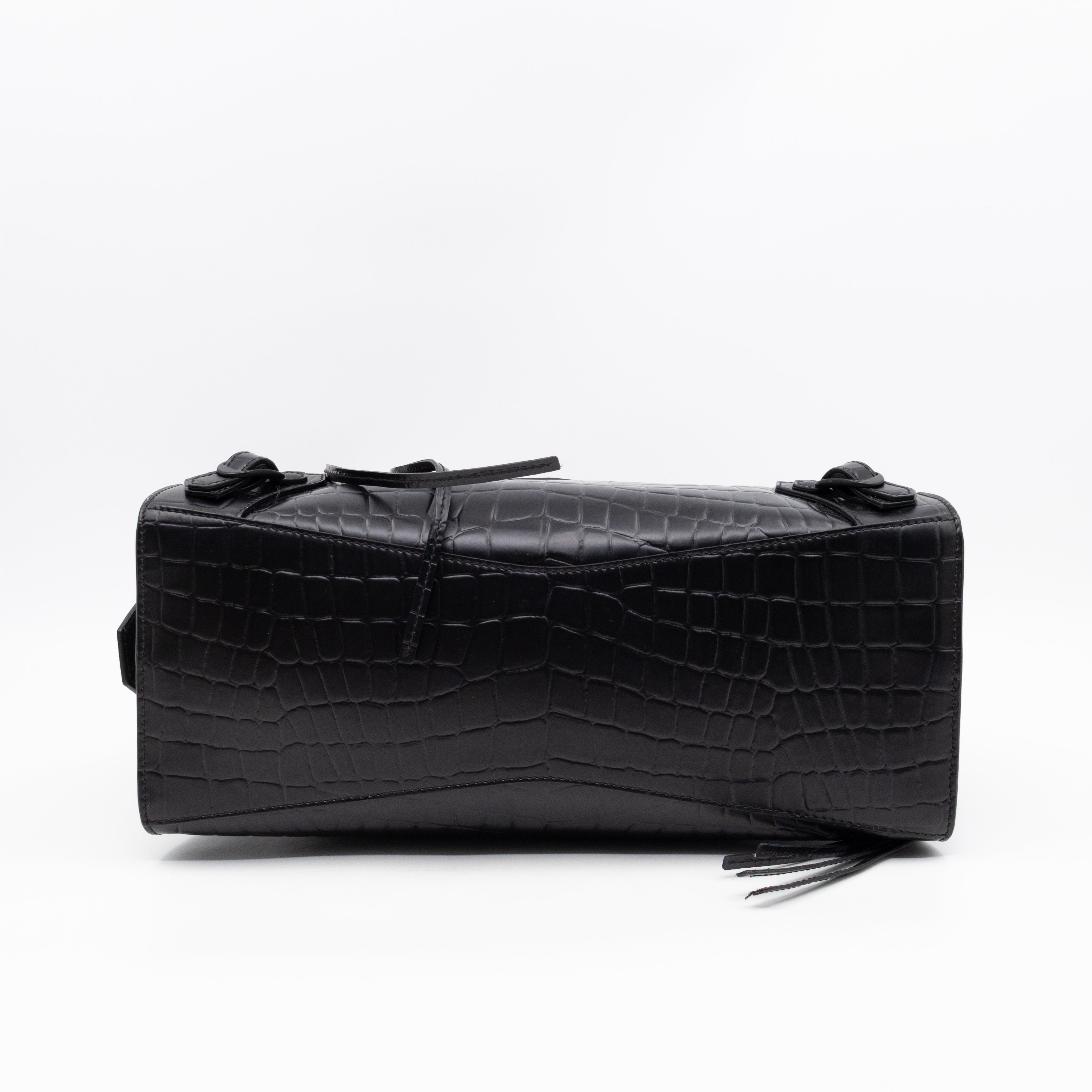 Neo Classic City Small Black Semi Shine Leather