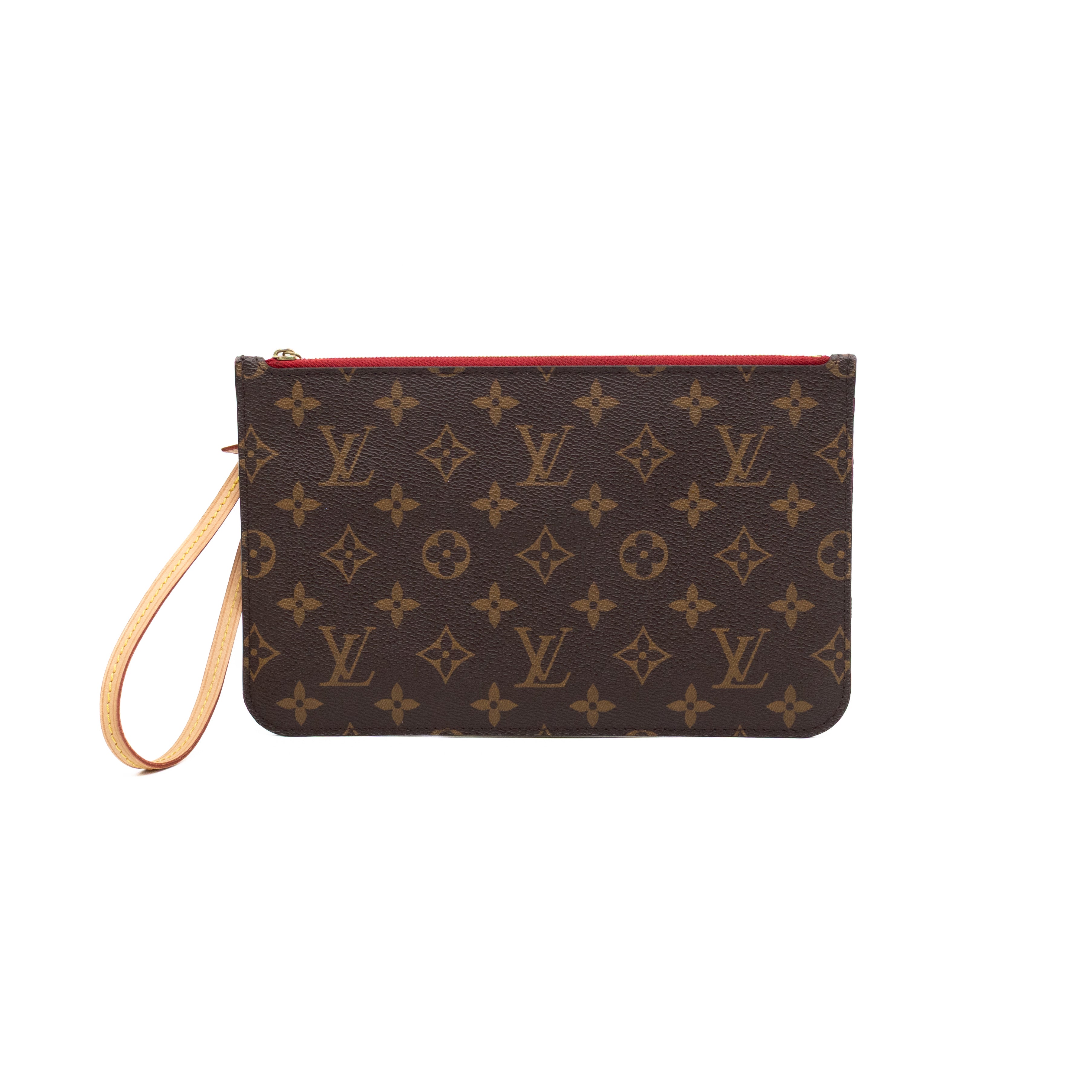 Neverfull Pochette Monogram Cerise