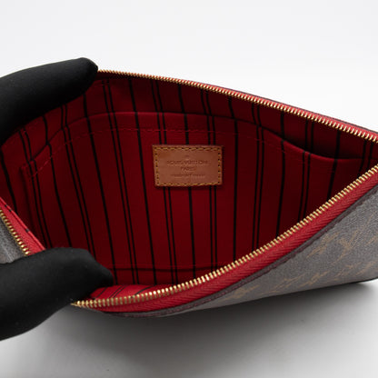 Neverfull Pochette Monogram Cerise