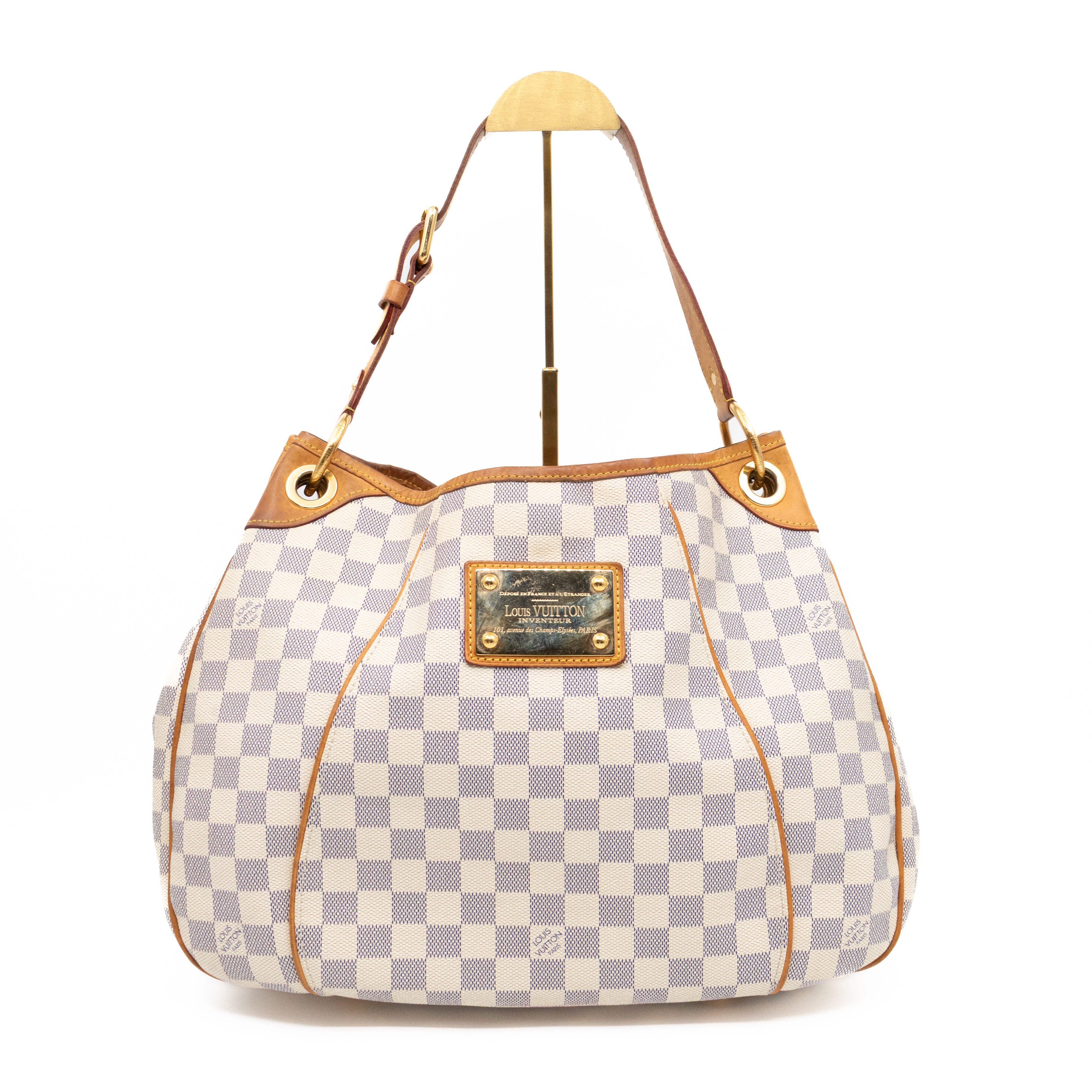 Galliera PM Damier Azur