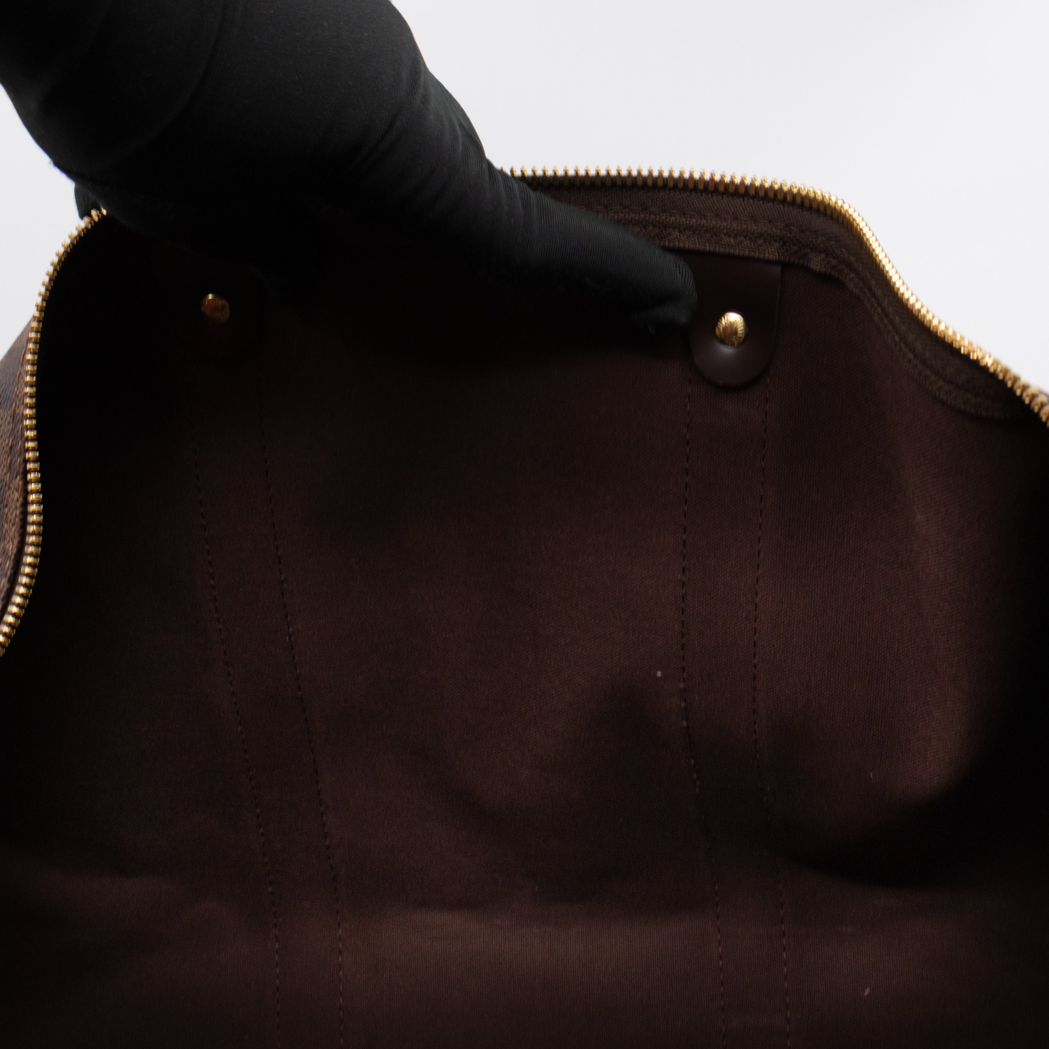 Keepall 55 Bandouliere Damier Ebene