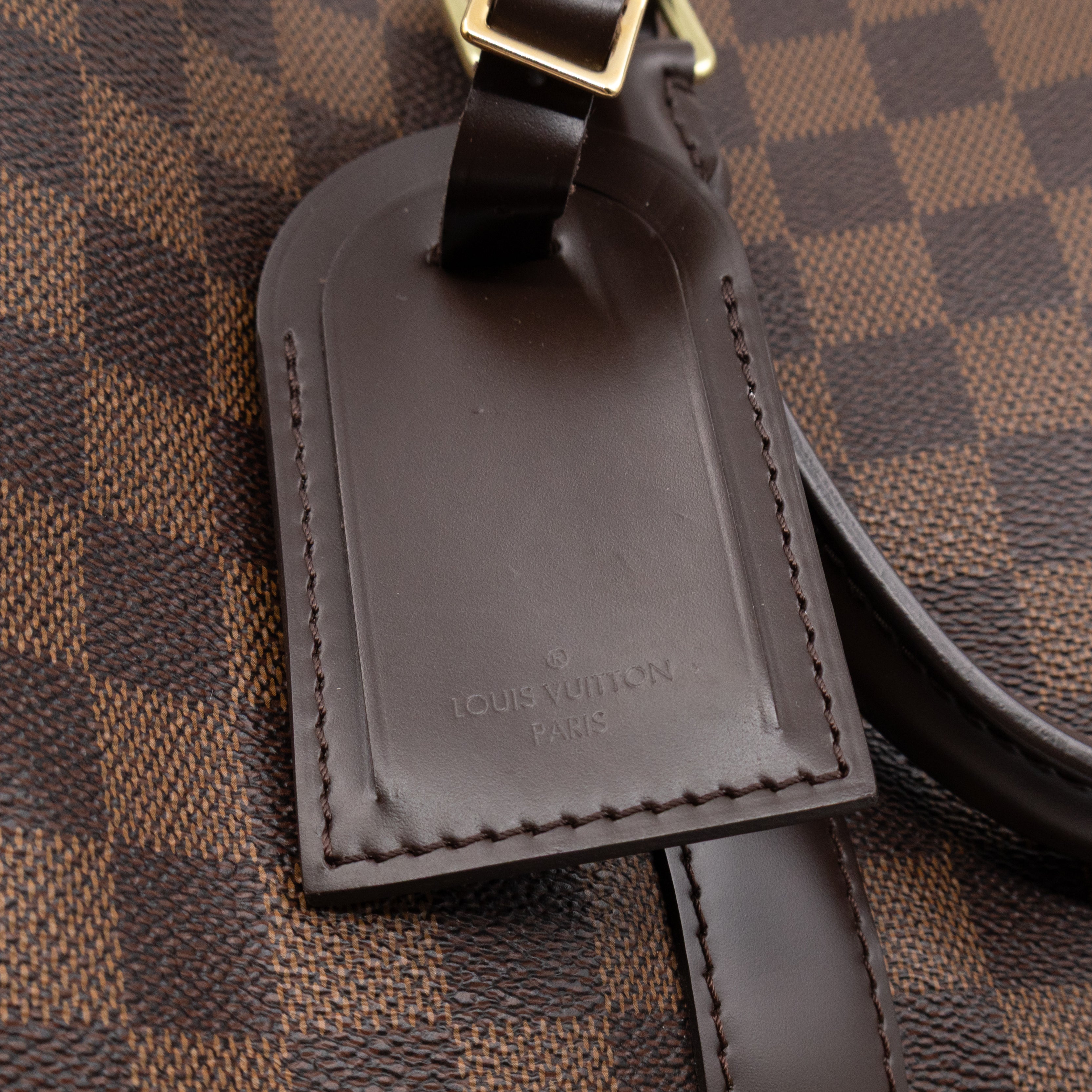Keepall 55 Bandouliere Damier Ebene