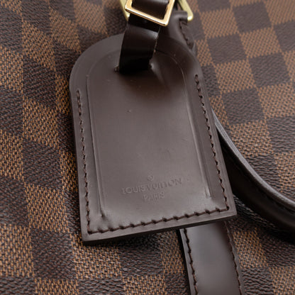 Keepall 55 Bandouliere Damier Ebene