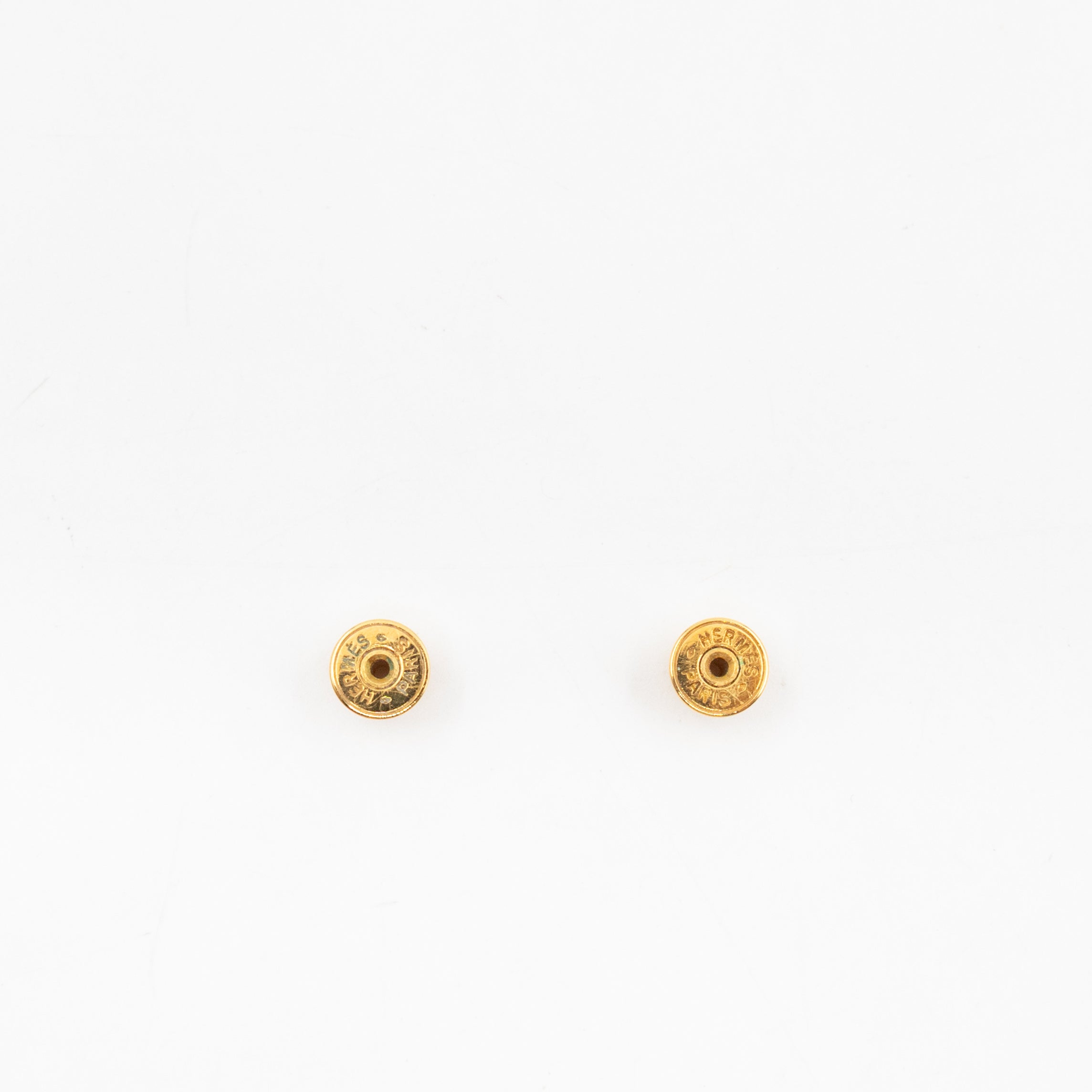 Mini Pop H Earrings Grey & Gold