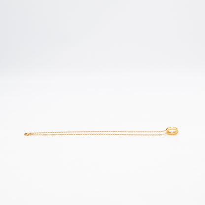Pop H Pendant Necklace White Gold