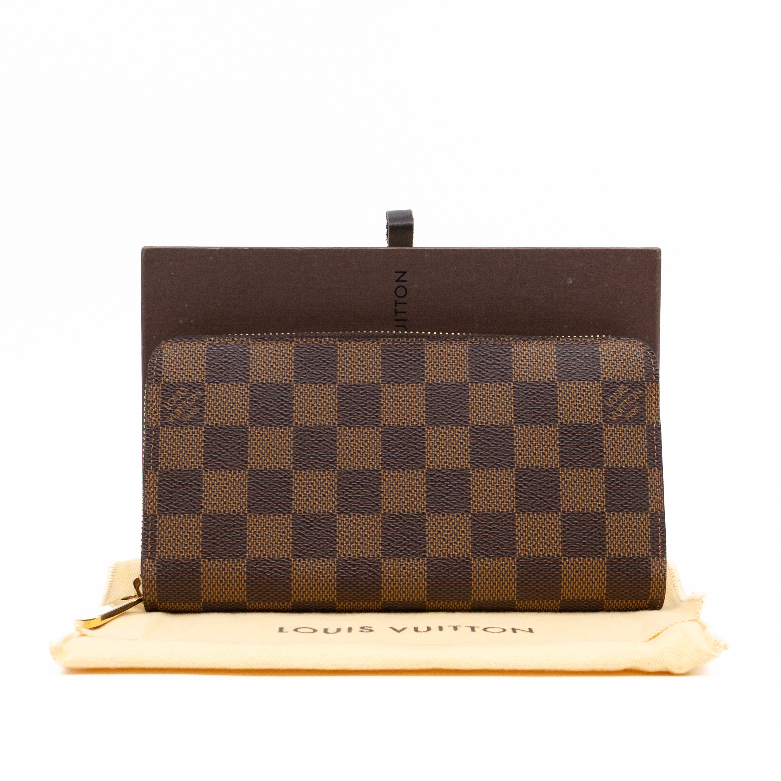 Compact Zippy Wallet Damier Ebene