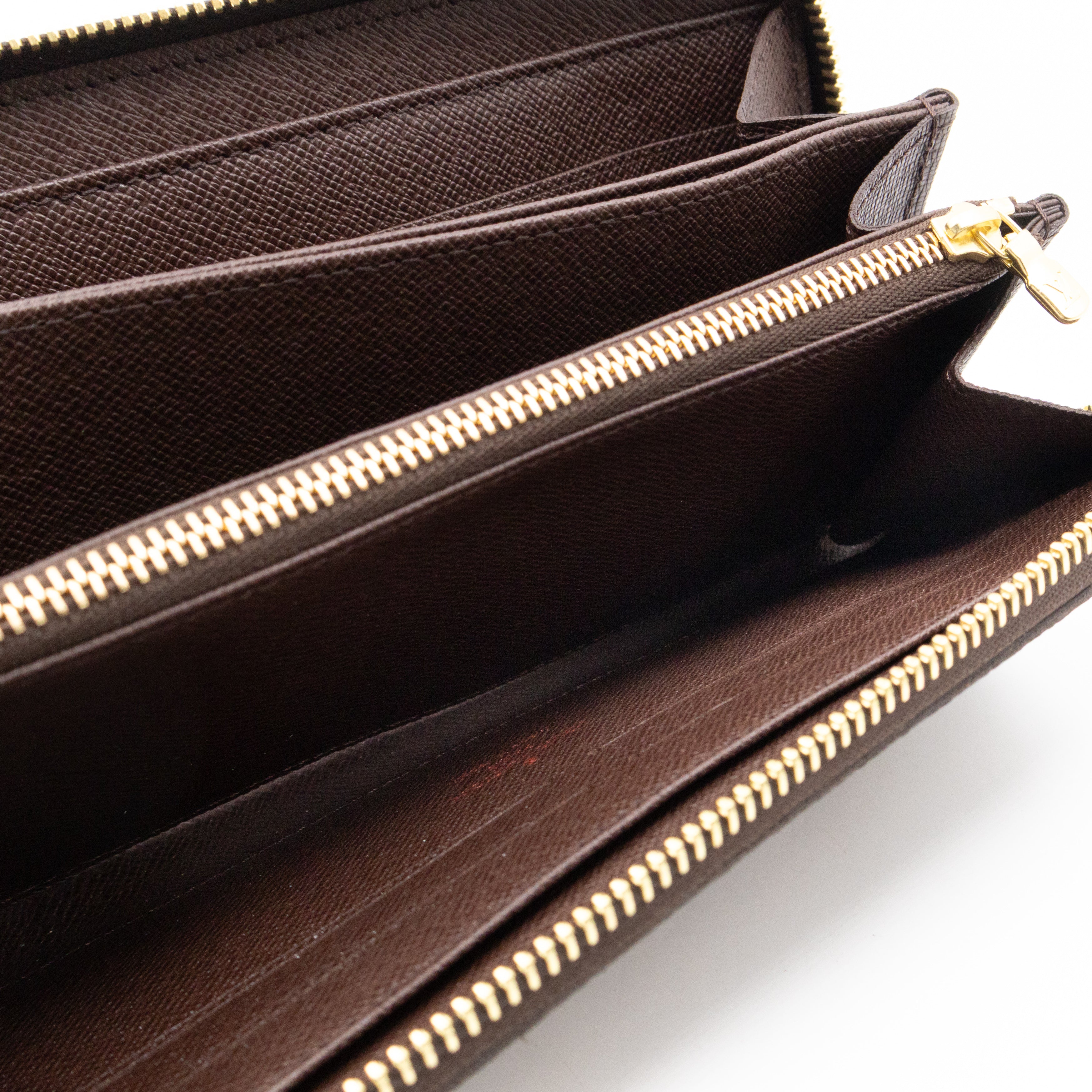 Compact Zippy Wallet Damier Ebene