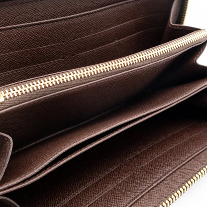 Compact Zippy Wallet Damier Ebene