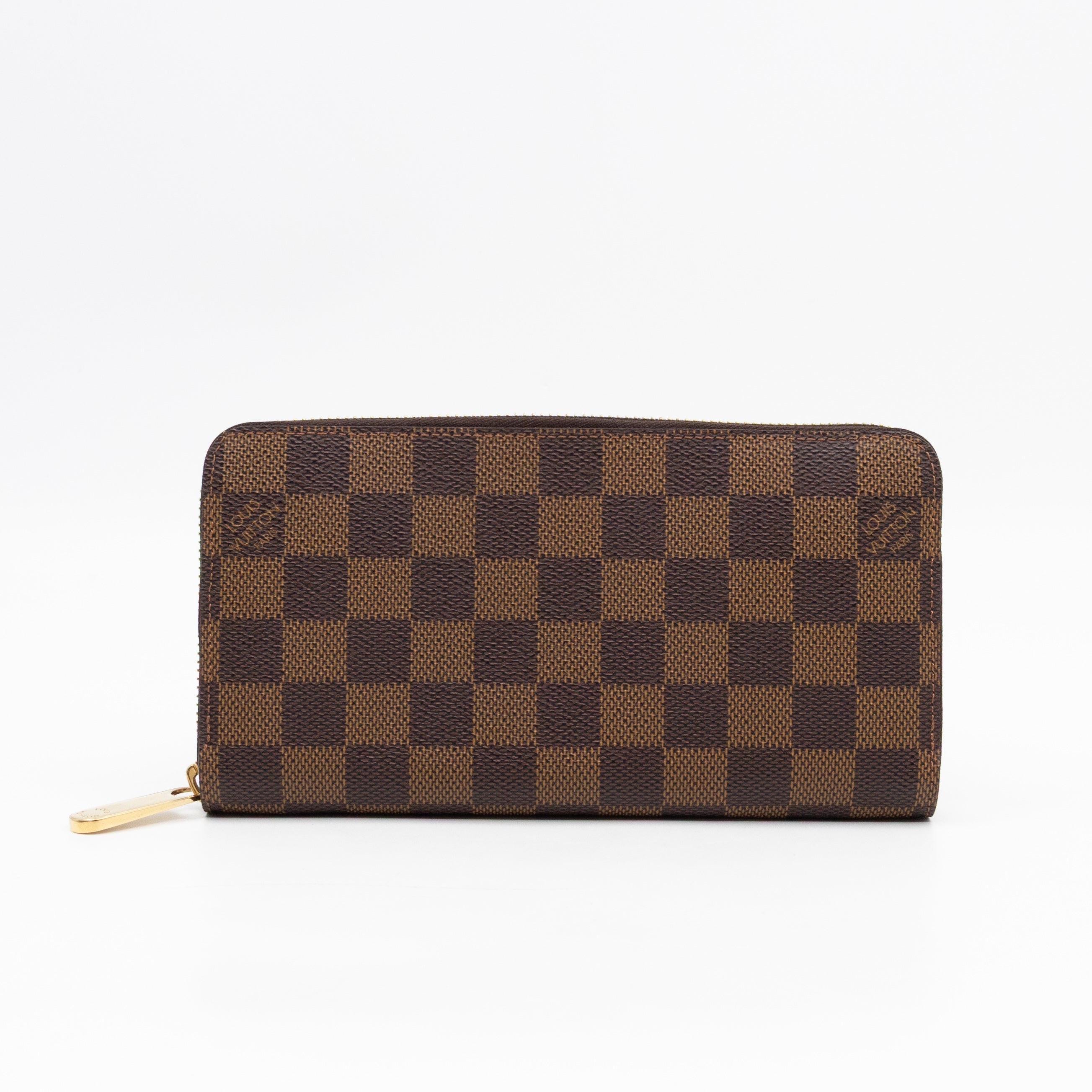 Compact Zippy Wallet Damier Ebene