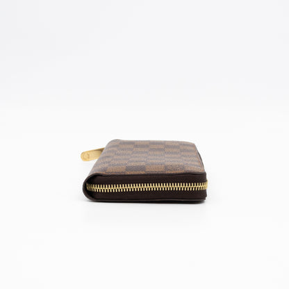 Compact Zippy Wallet Damier Ebene