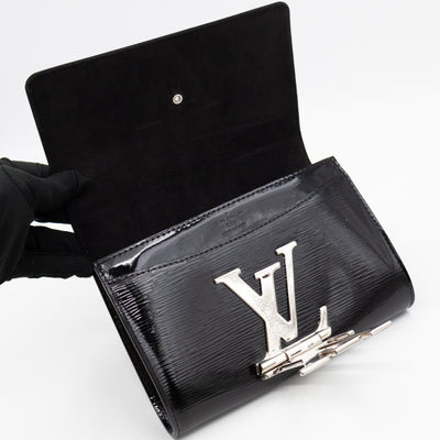 Pochette Louise PM Black Epi Leather