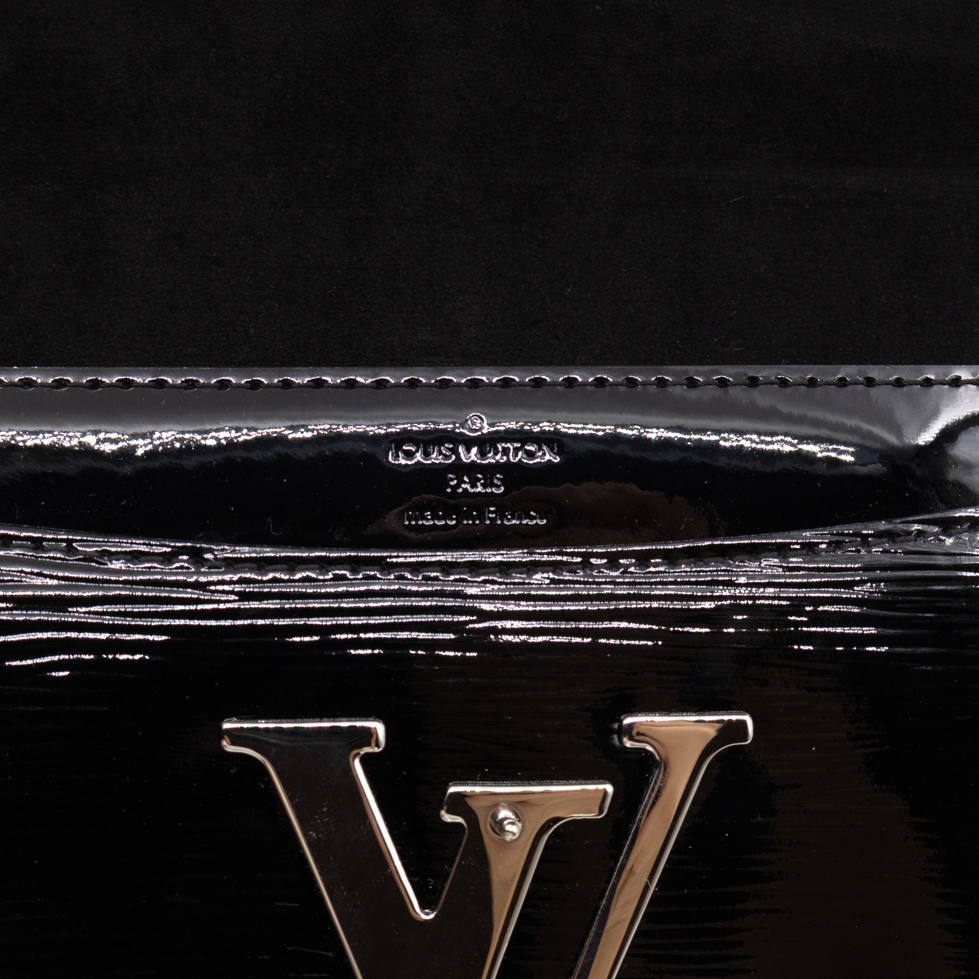 Pochette Louise PM Black Epi Leather