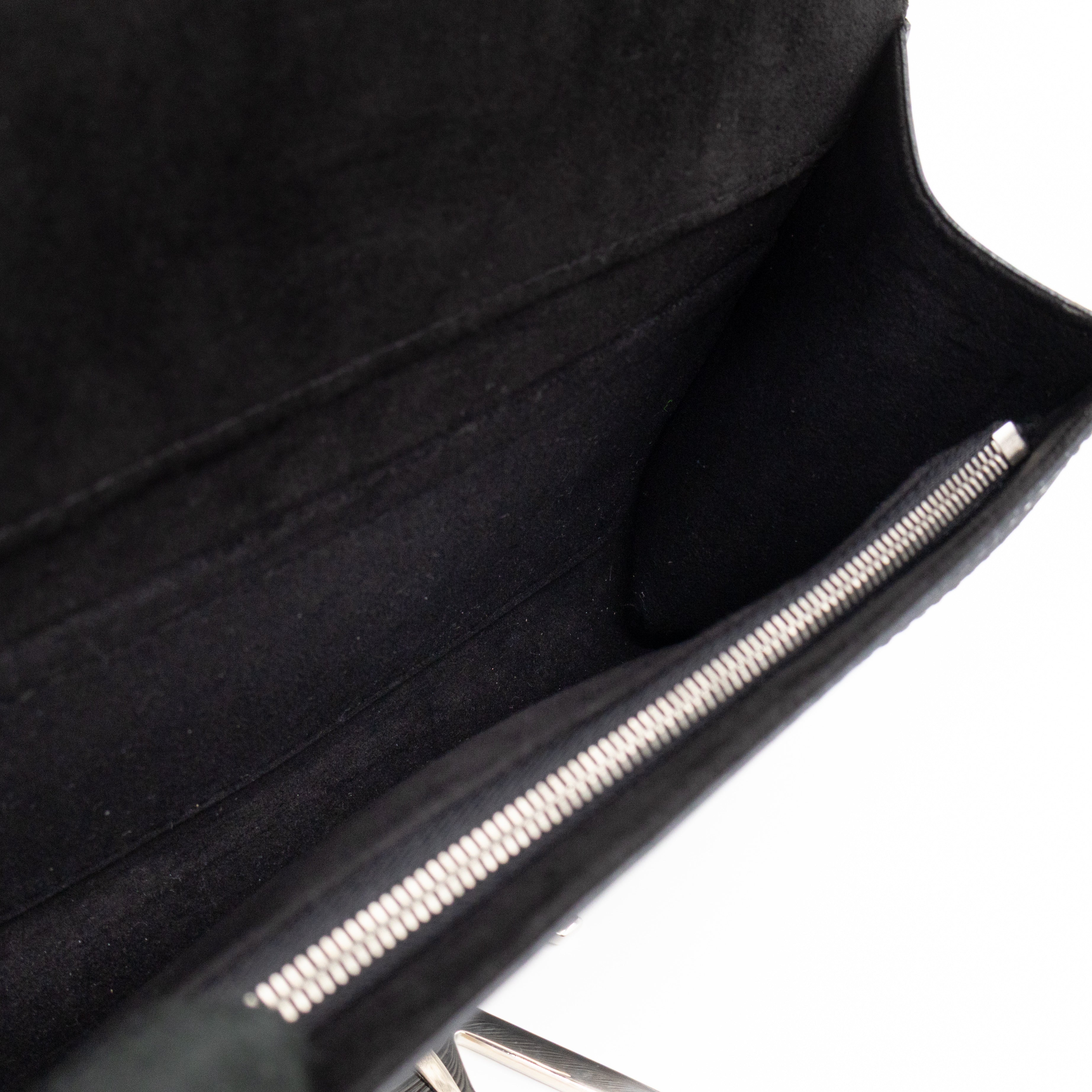 Pochette Louise PM Black Epi Leather