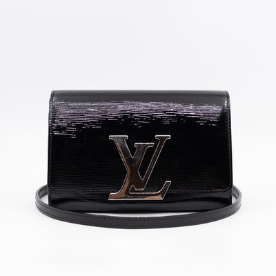 Pochette Louise PM Black Epi Leather