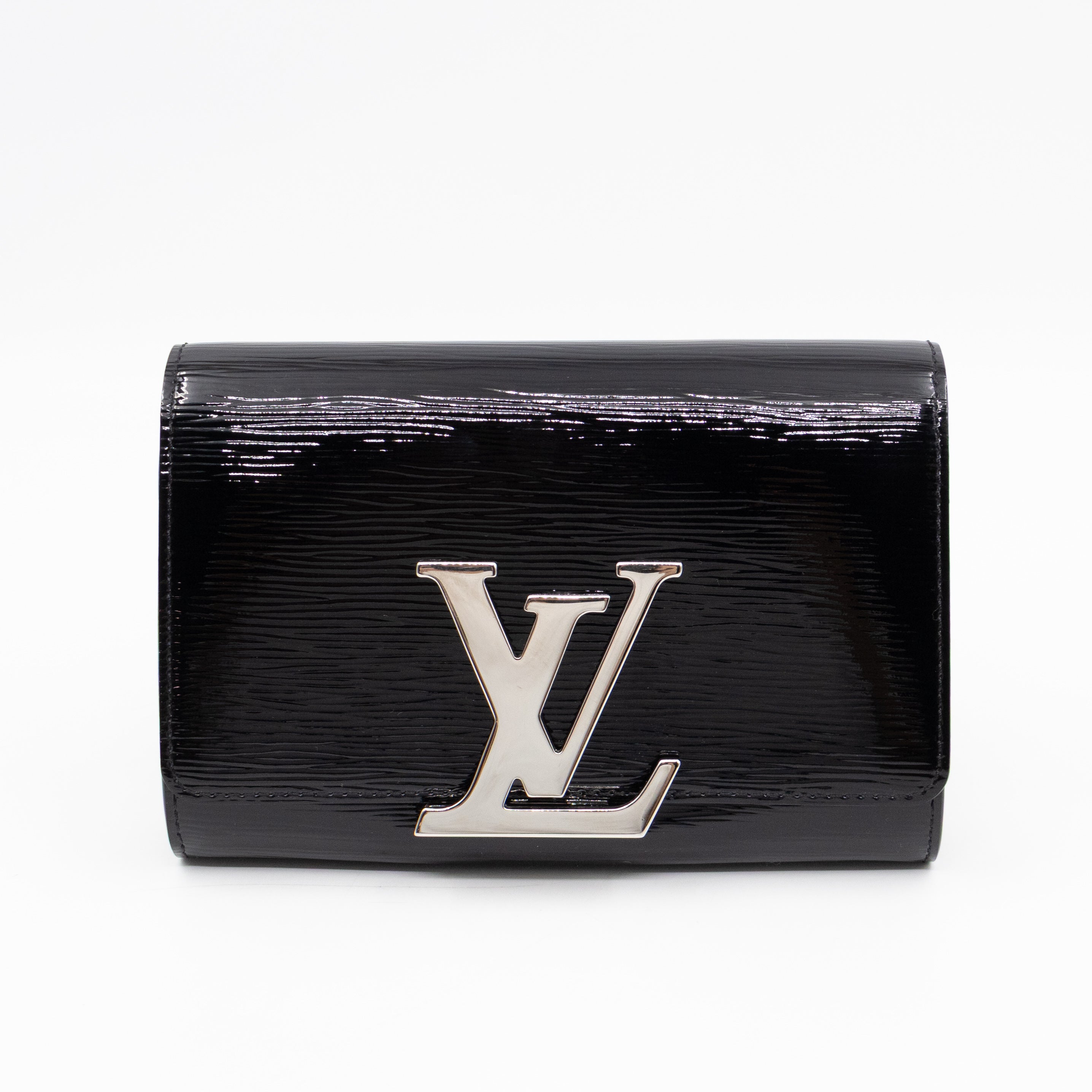 Pochette Louise PM Black Epi Leather
