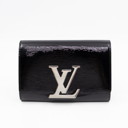 Pochette Louise PM Black Epi Leather