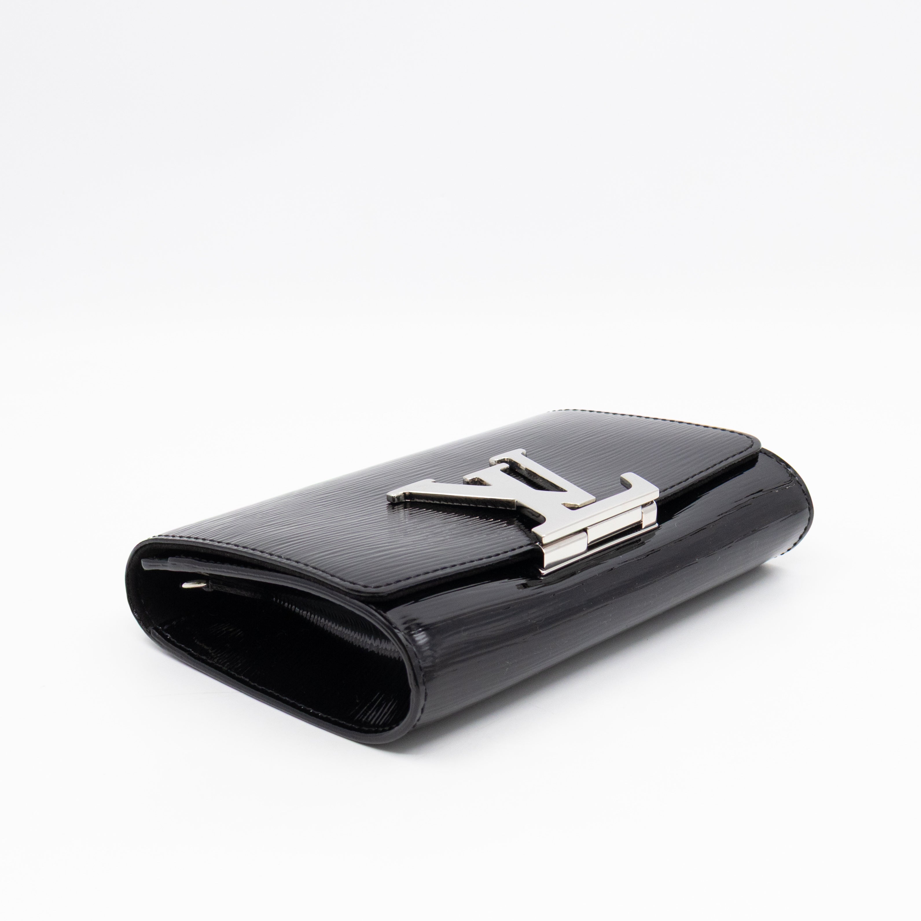 Pochette Louise PM Black Epi Leather