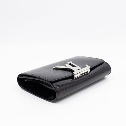 Pochette Louise PM Black Epi Leather