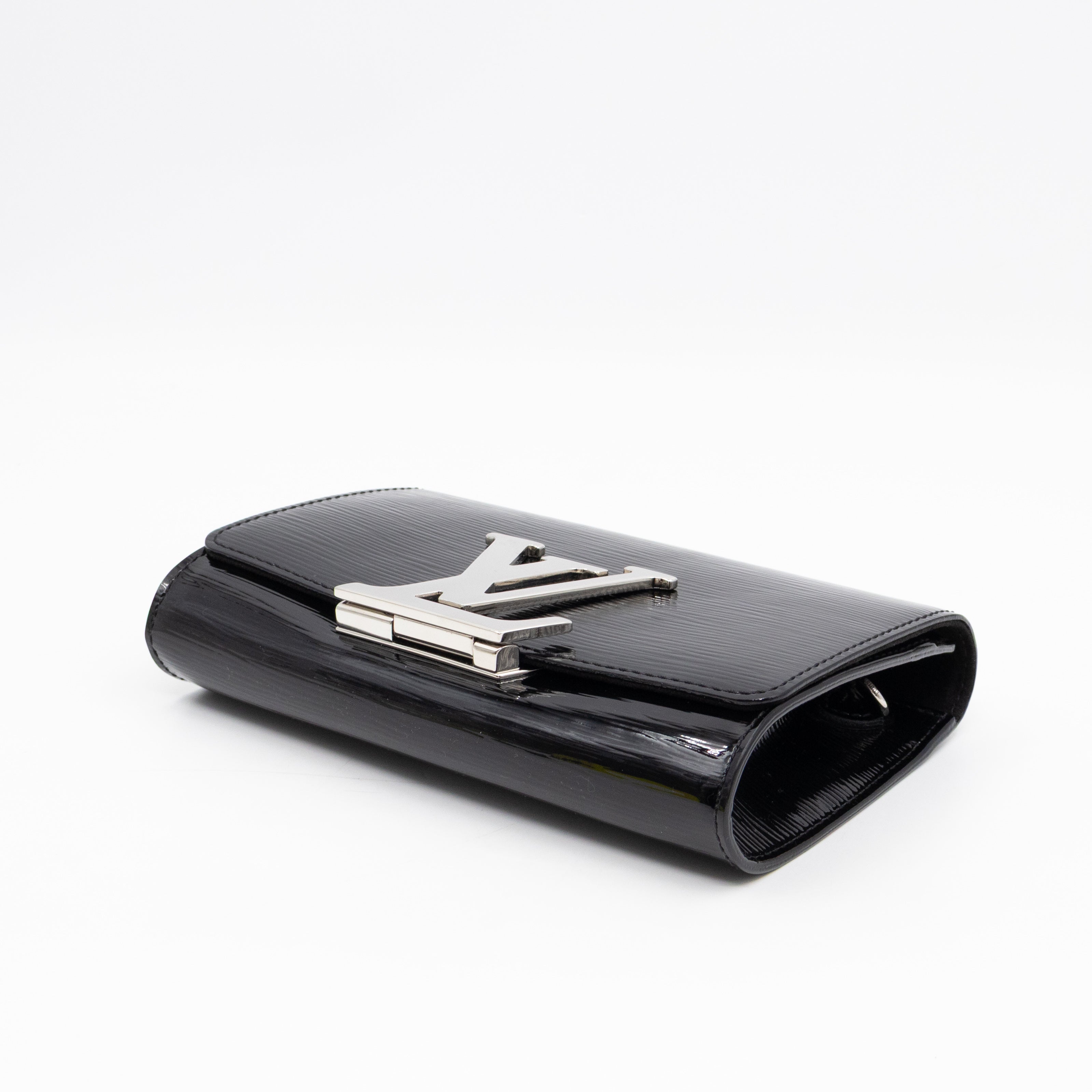 Pochette Louise PM Black Epi Leather