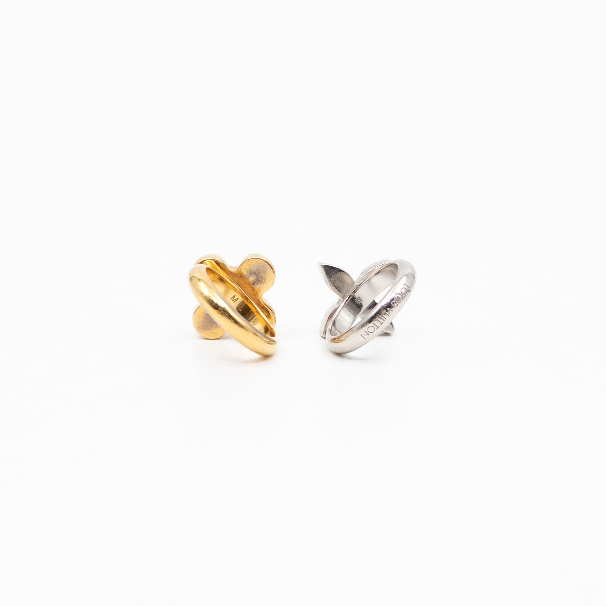 Love Letters Timeless Ring Set M Silver Gold
