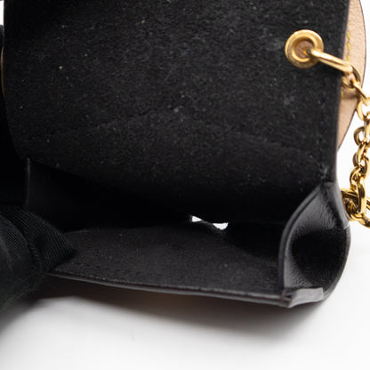 Earpods Case Cat Monogram White Leather