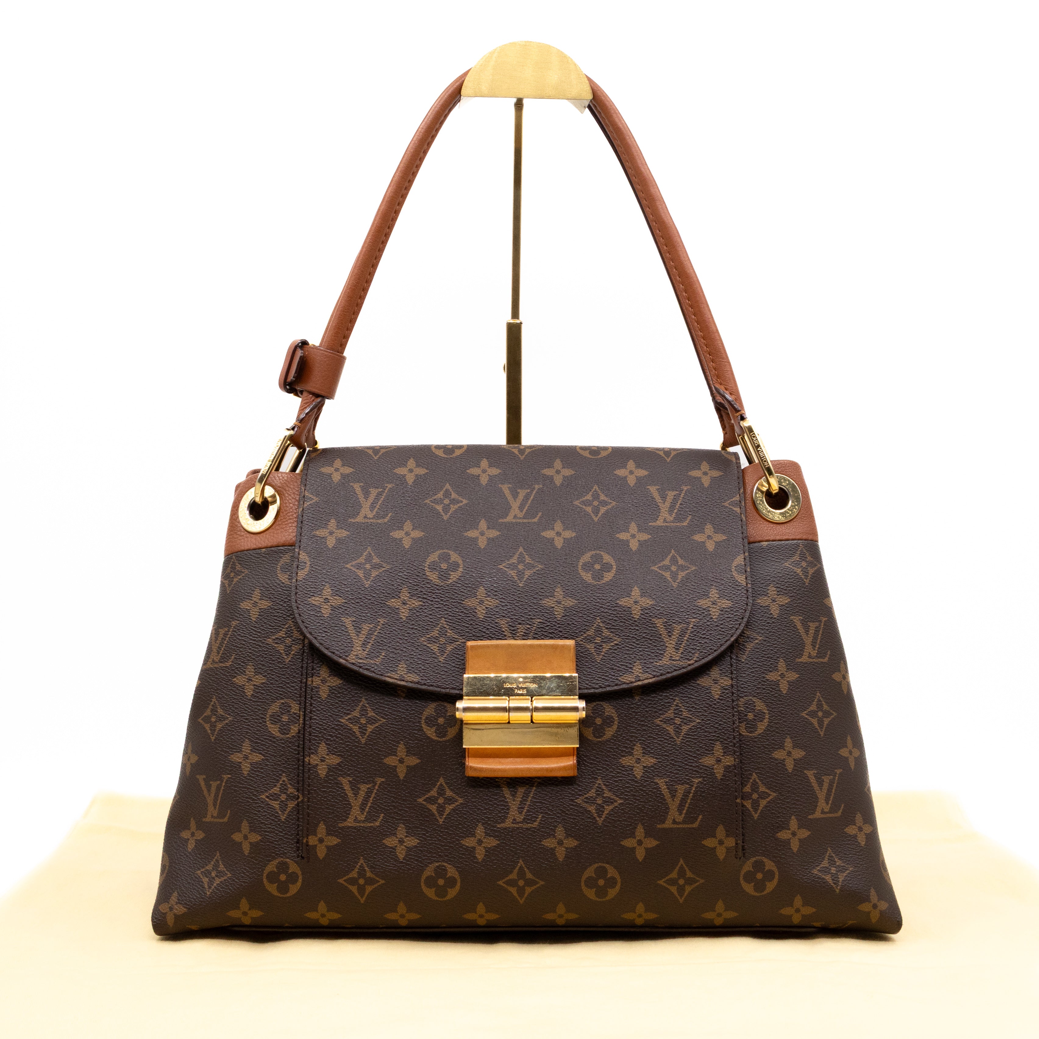 Olympe MM Monogram Brown