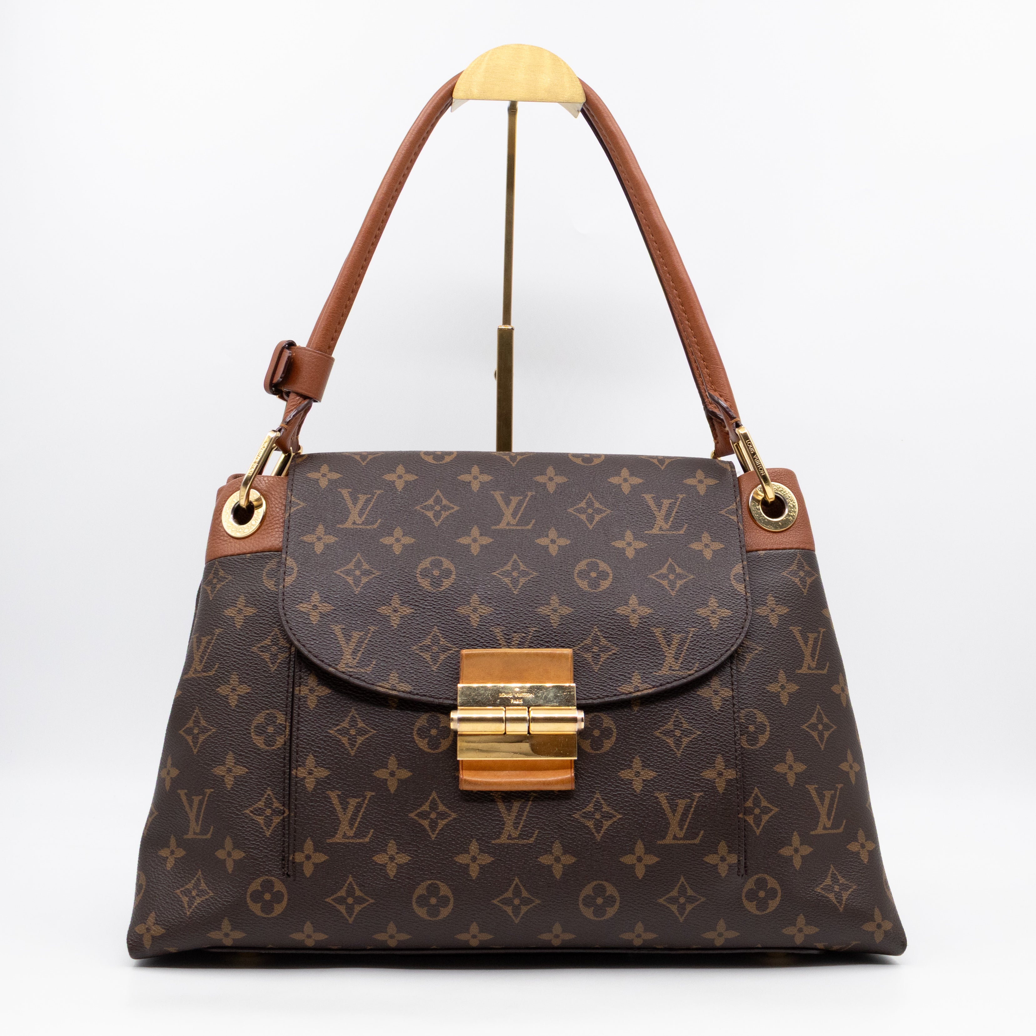 Olympe MM Monogram Brown